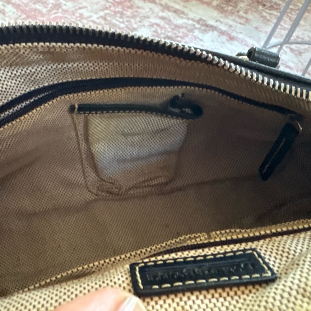 Dooney & Bourke Black and Tan Shoulder Bag Set - Picture 10 of 10